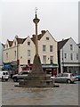 SK9135 : Market Cross, Grantham by David Dixon