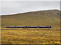 NN3566 : Train approaching Corrour Station by William Starkey