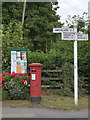 SK5612 : Westfield Lane/Rothley postbox ref LE7 281 by Alan Murray-Rust