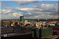 SP0786 : Birmingham skyline featuring Bull Ring Rotunda by Jim Osley