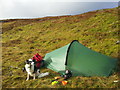 SH8235 : Wild Camp on Arenig Fawr by John Horner