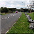 SS5999 : Boulder-lined Heol y Mynydd, Gorseinon by Jaggery