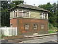 SO6907 : Disused signal box at Awre Crossing by M J Richardson