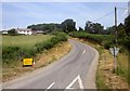 SS7321 : Lane at Oxham Cross by Derek Harper