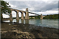 SH5571 : Menai Suspension Bridge by Ian Capper