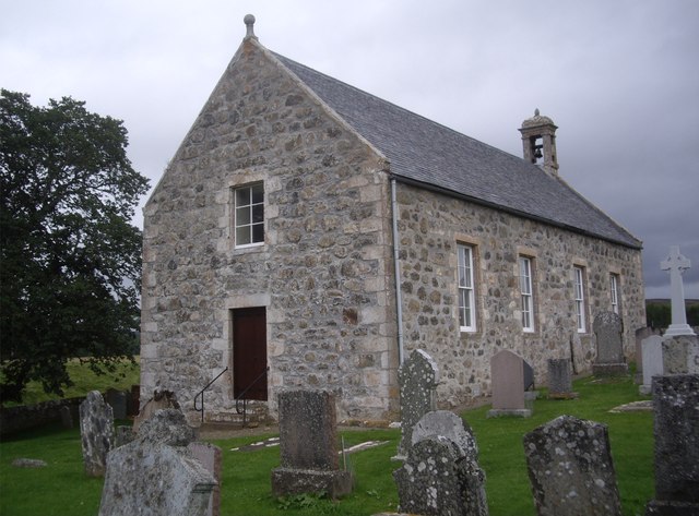 Cabrach Kirk and kirkyard