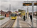 SJ9197 : Audenshaw Tram Stop by David Dixon