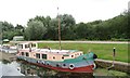 SK9571 : Long term moorings, south bank, Fossdyke [2] by Christine Johnstone