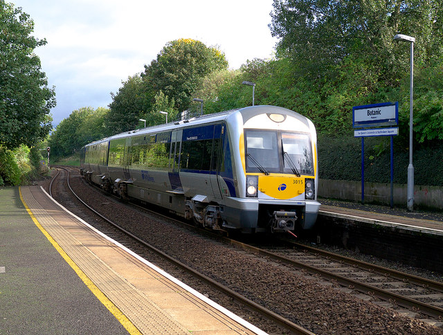 Train, Botanic Station Belfast