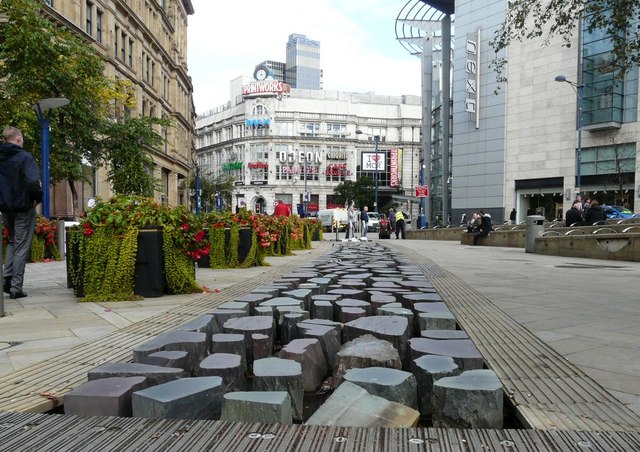 Exchange Square Water Feature