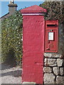 SW7012 : The Lizard: postbox № TR12 41, Penmenner Road by Chris Downer