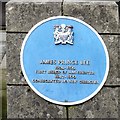 SJ8398 : Blue plaque: James Prince Lee by Gerald England