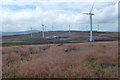 NO8391 : Meikle Carewe Windfarm by Liz Gray