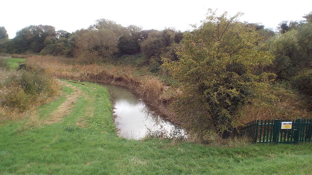 Drainage channel near Faversham