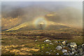 NN4166 : Brocken spectre above Coire Creagach by William Starkey