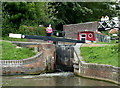 SP1870 : Lock No 21 at Kingswood Junction, Warwickshire by Roger  D Kidd