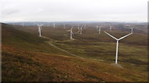  : Kilbraur Wind farm viewed from Meall Horn by Andrew Tryon