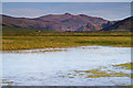 SH5701 : Over the marshes, Tywyn by Chris Denny