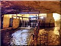 SJ8498 : Rochdale Canal, Piccadilly Lock by David Dixon