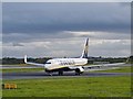 SJ8184 : Ryanair Boeing 737 at Manchester by David Dixon