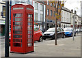 J4187 : "K" telephone box, Carrickfergus by Albert Bridge