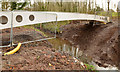 J3673 : New footbridge, Orangefield Park, Belfast (1) by Albert Bridge