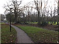 TM3877 : Path in Town Park along Town River by Geographer