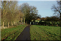 TL4356 : Permissive Path to Newnham, Cambridgeshire by Peter Trimming