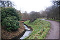 SJ8093 : Footbridge over Chorlton Brook by Bill Boaden