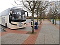 SO8940 : Coach Park, Strensham Service Area by David Dixon