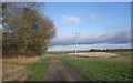 SU1671 : View from The Warren towards Old Eagle, Marlborough Downs by Vieve Forward