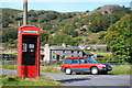 SD2195 : Telephone Box near Hall Bridge by Andy Deacon