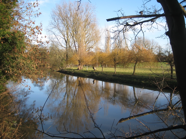 River Avon by Emscote Gardens, Warwick 2013, December 28, 14:17