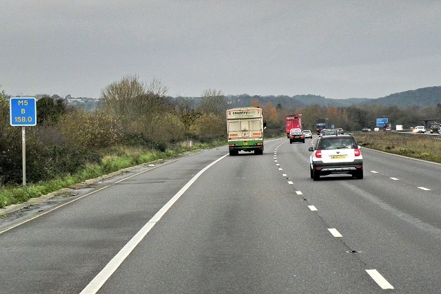 Northbound M5 Motorway