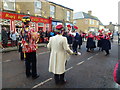 TL2697 : Top hat and tails - Whittlesea Straw Bear Festival 2014 by Richard Humphrey