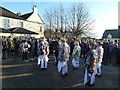 TL2696 : Dancers at the Hero of Aliwal - Whittlesea Straw Bear Festival 2014 by Richard Humphrey