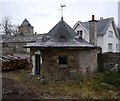 NH5241 : Old henhouse, Belladrum Farm by Craig Wallace