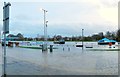 NS3975 : Flooding at Riverside Lane by Lairich Rig