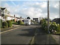 SX9474 : East on Higher Holcombe Close, Teignmouth by Robin Stott