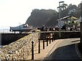 SX9372 : Outdoor seating at The Clipper, Shaldon by Derek Harper