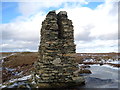 NY4807 : Survey Pillar on Tarn Crag by Chris Holifield