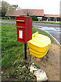 TM3388 : Woodland Drive Postbox by Geographer