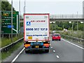 TL4261 : Westbound A14 Approaching Girton Interchange by David Dixon