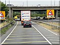 TL4161 : Westbound A14 passing below M11 at Girton Interchange by David Dixon