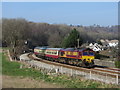 ST1493 : Railtour at Ystrad Mynach by Gareth James