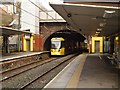 SD8203 : Metrolink Tram Leaving Heaton Park by David Dixon