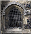 TL3800 : Carved heads, Waltham Abbey by Stephen Craven