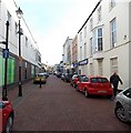 SS7597 : One-way system along Green Street, Neath by Jaggery