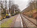 NN0826 : Falls of Cruachan Railway Halt by David Dixon