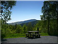 SH7226 : Bwrdd picnic, Coed y Brenin / Picnic table, Coed y Brenin by Ian Medcalf